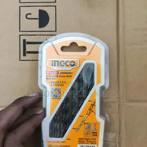 INGCO Metal Drill Bits Set 8 PCS HSS Twist Drill Bits Set