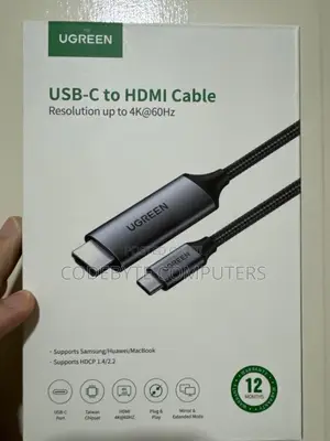UGREEN USB-C Male to HDMI Male Cable 1.5m