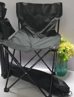 Black Foldable Camping Chairs