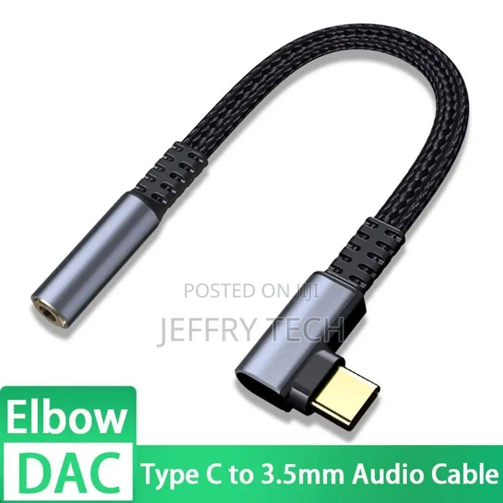 Digital Audio Cable Adapter Earphone AUX Converter USB Type