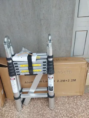 2.2a Frame Telescopic Ladder Full Extension 4.4meters