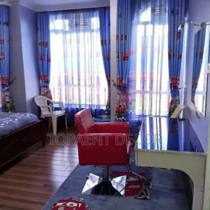 Cartooned Themed Baby Boy Window Curtains