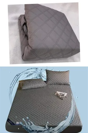 5 by 6 Grey Fitted Waterproof Mattress Protectors