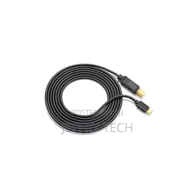 USB Type-C to Printer Cable (USB B 2.0) M/M 1m