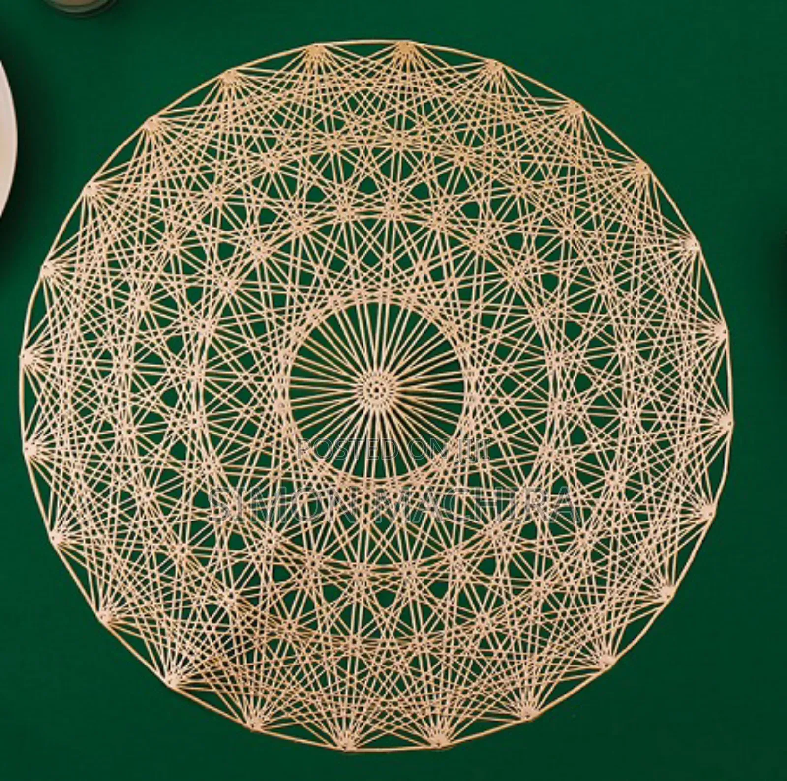 6pcs PVC Table Mats.