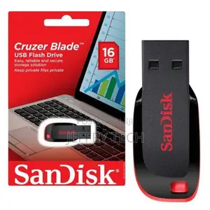 Sandisk USB Flash Drive Cruzer Blade 16GB