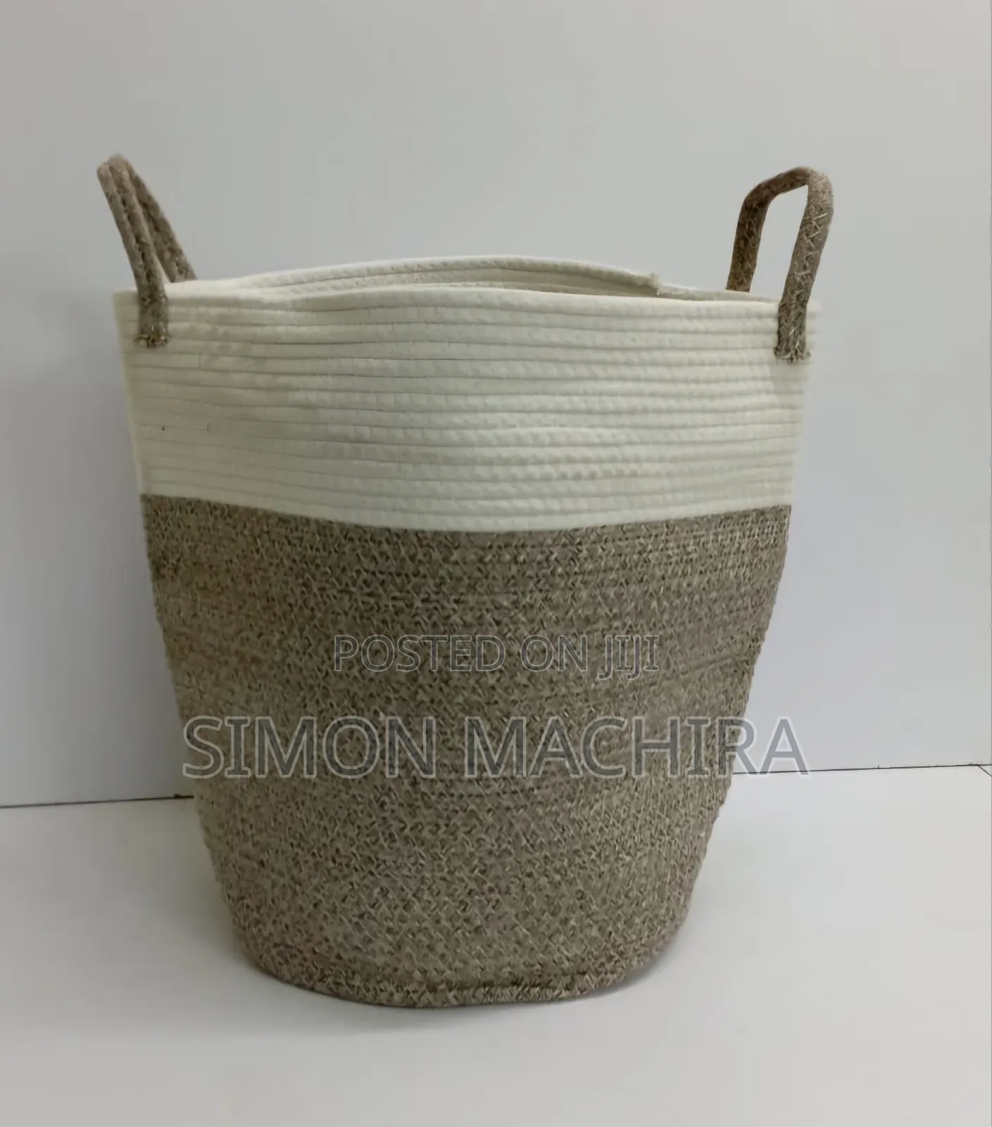 Laudry Basket. Woven Laudry Basket