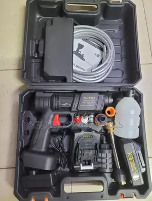 Cordless Carwash Machine 98V With Two Batteries