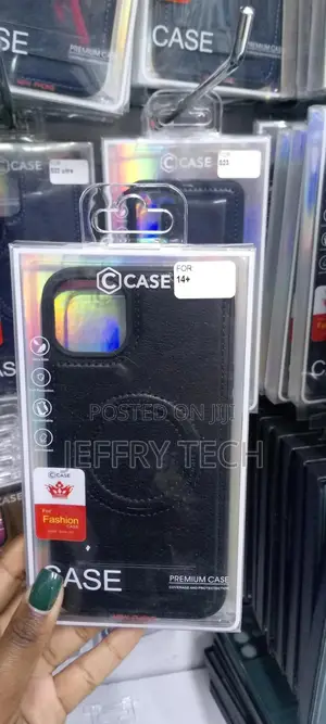 Magnetic For iPhone 14 Plus Premium PU Leather Case,Built-in