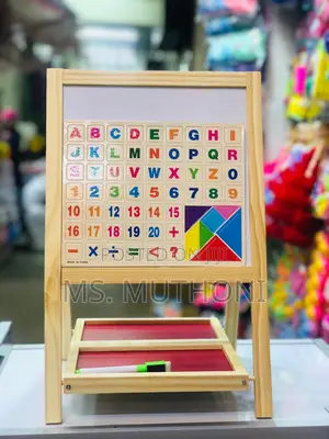 White Board+ Mark Pen +Card Wooden Letters+Abacus
