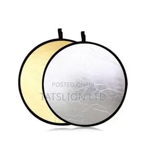 110cm 2 in 1 Collapsible Light Reflector (Gold Silver)