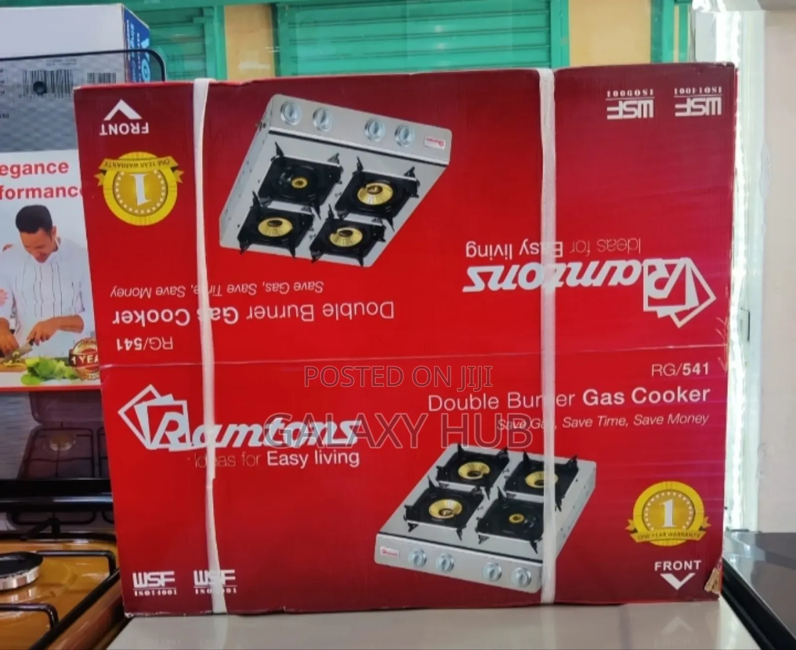*Ramtons 4 Gas Burner Table Top Rg541