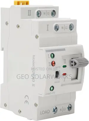 63a 2 Pole Din Rail Automatic Changeover /Transfer Switch