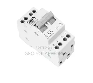 63A 2P GEYA Manual Changeover Transfer Switch- Din Rail Type