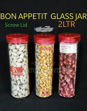 2L Bon Appetit Glass Storage Jar(Spaghetti)