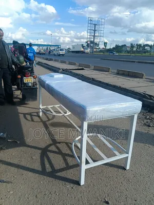 Massage Bed, White Big Size