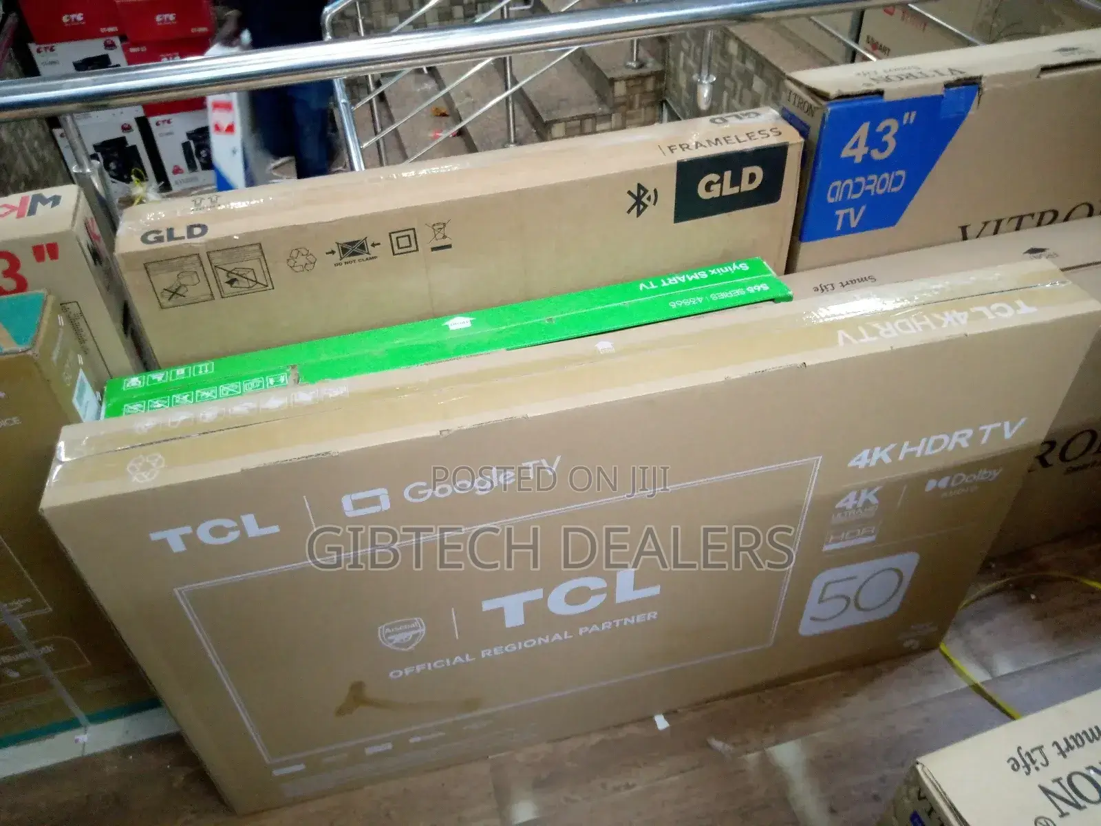 TCL 50" Smart Android Tv