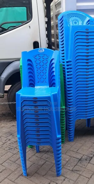 Armrest And Armless Plastic Chairs