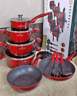 15pcs Edenburg Non Stick Cooking Pots And Pans