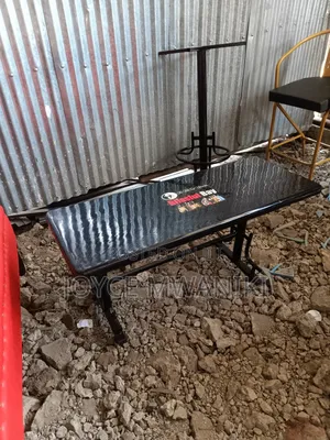 Restaurant Table for Couch With Logo