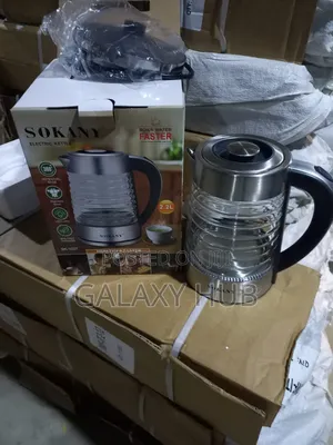 Sokany Electric Glass Kettle 2.5ltrs