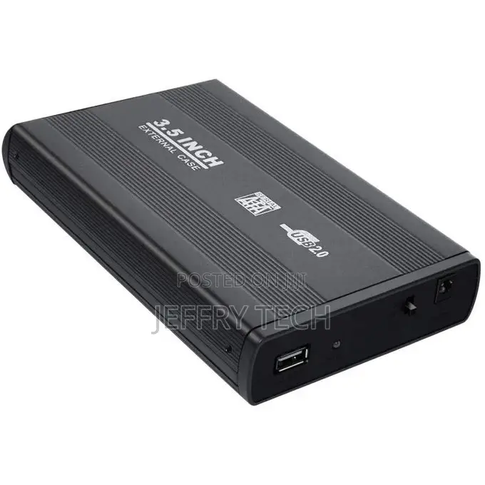 Tc2i External 3.5 HDD Hard Drive Enclosure Case USB 2.0