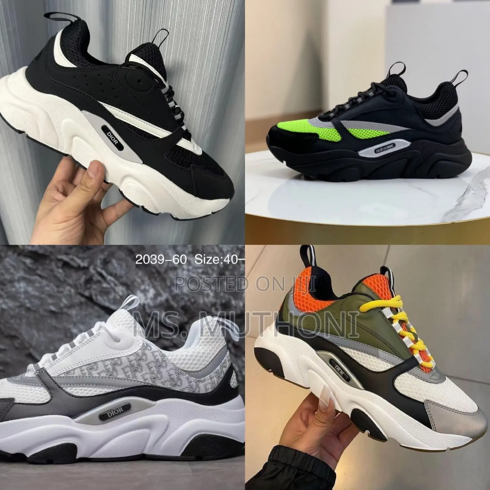 Dior B22 Restocked Size 40_____45