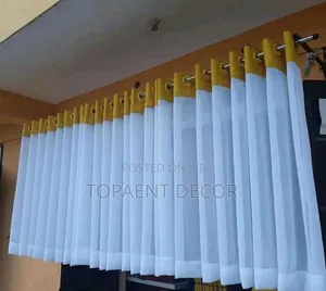 Yellow Themed Window Sheers Yellow Themed Window Sheers