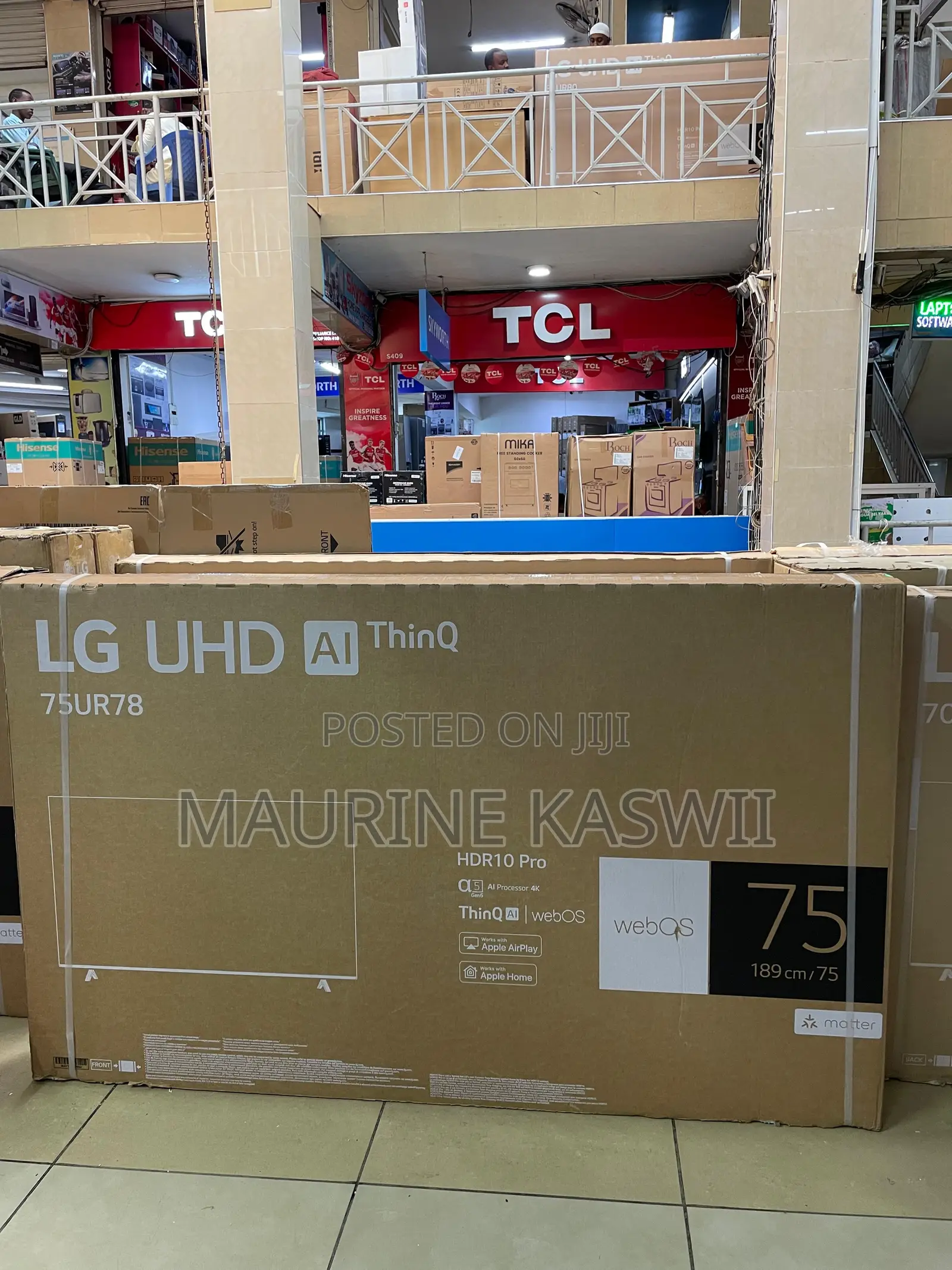 LG 75UR7875′′ AI Thinq Webos Smart