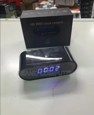 Table Clock Hidden Camera, 1080p Full HD