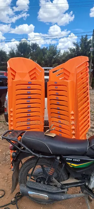 Plastic Chairs With Diamond Pattern