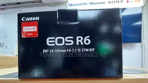 Canon Eos R6 Full-Frame Mirrorless Camera + Rf24-105mm