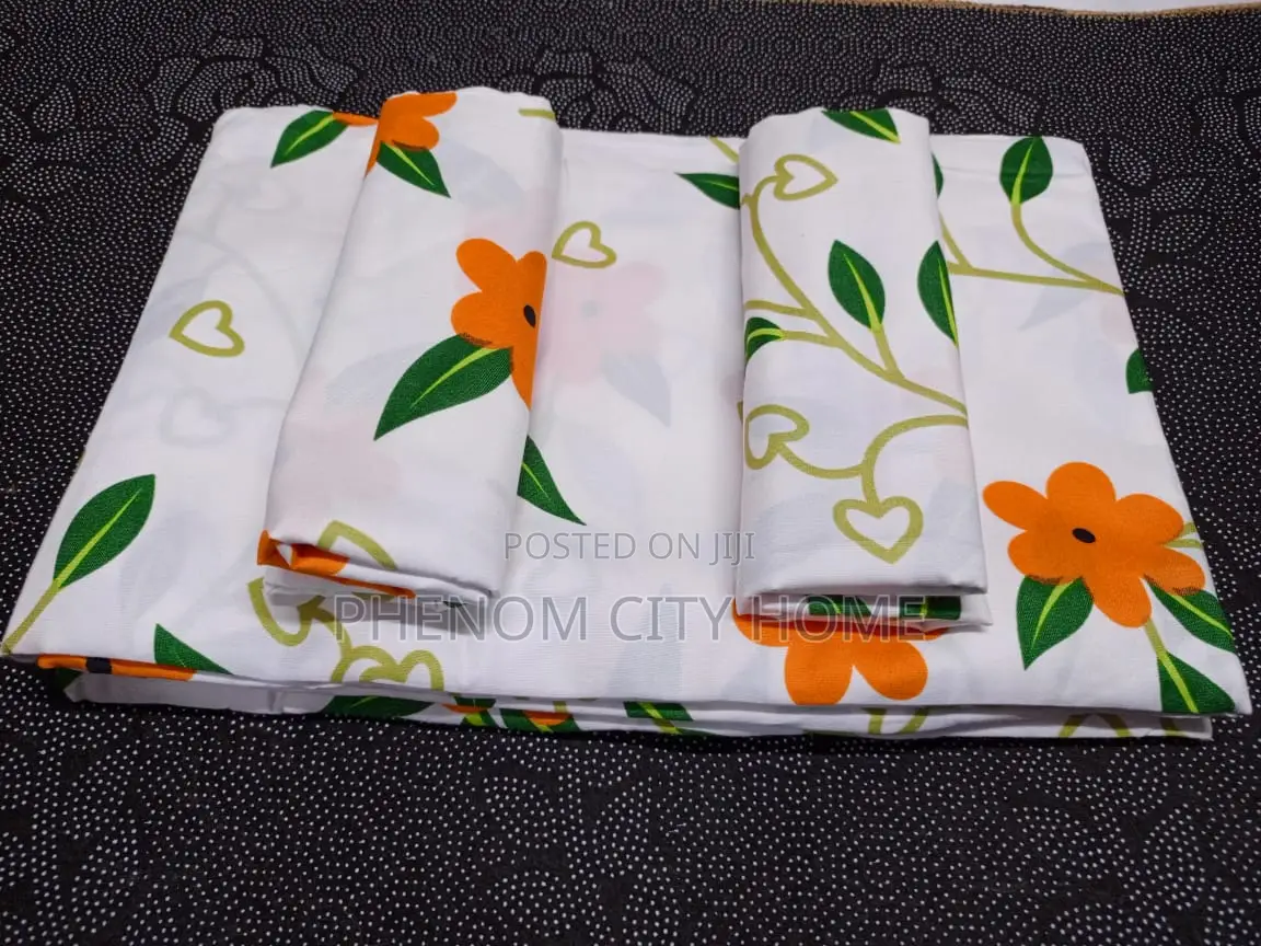 4pc Cotton Bedsheets Available