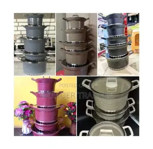 Bosch 10 PCS Cookware With Silicone Lid.