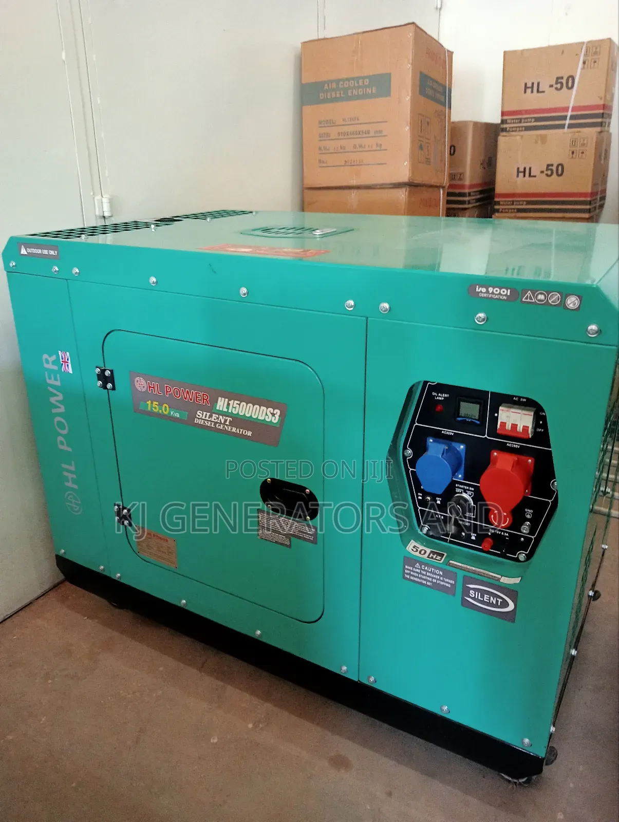 Hl Power Silent Generators Available 15kva