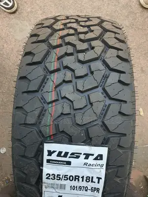235 /50 R18 YUSTA TYRES (With White)