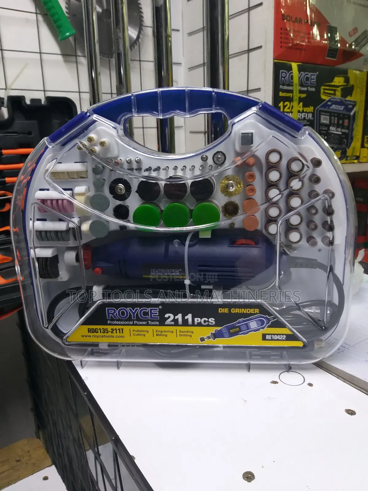 Royce 211 PCS Die Grinder Set for Handcraft