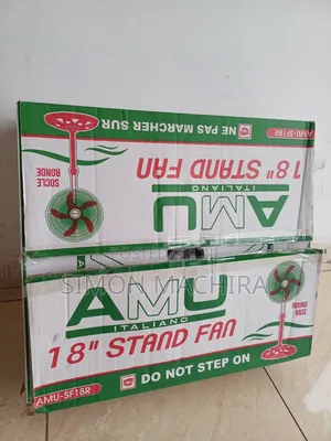 Amu Standing Fan. 18 Inch