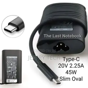 DELL 45W Type C Charger Fo Latitude 11 12 13 3380 3390 3379,