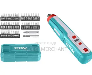 Total Quality Lithium-Ion Cordless Screwdriver 4v