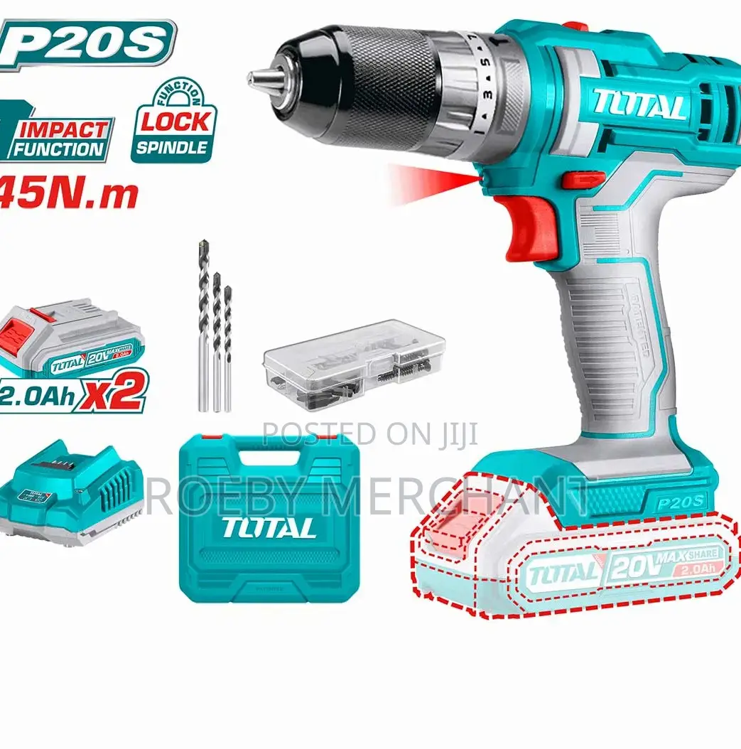 Total Lithium-Ion Impact Drill 20v