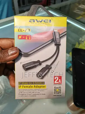 Awei CL-73 Lightning Cable to 3.5mm Connector Jack