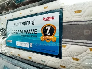5by6 12inch Pocket Tech Spring Mattress {7years Warranty}