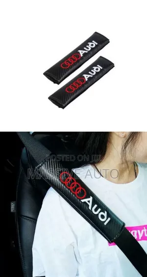 Buy Audi Seat Belt Covers/ Carbon Seat Belt Covers