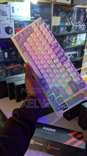 Ajazz Ak820 Pro Mechanical Gaming Keyboard Lubed Switches