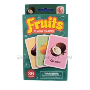 Fruits Flash Cards for Kids Early Learning