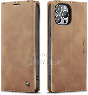 iPhone 13 Pro Max Wallet Case Book Folding Flip Case With M