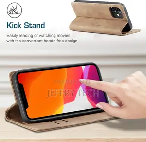 SINIANL Leather Case Compatible With iPhone 12 Pro Max Case