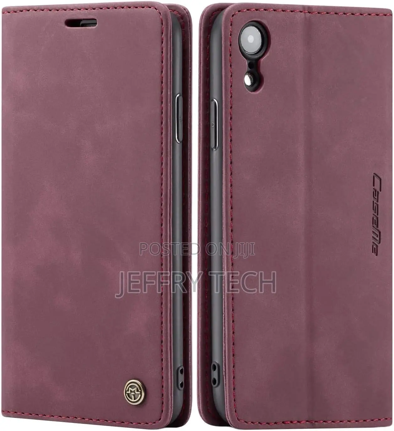 iPhone XR Wallet Leather Case, Folio Case