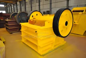 High Efficiency 30kw 16-60 T/H Jaw Stone Crushing Machine